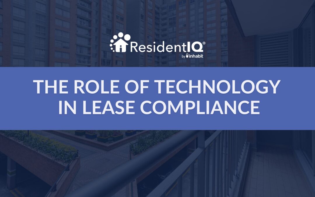 The Role of Technology in Lease Compliance