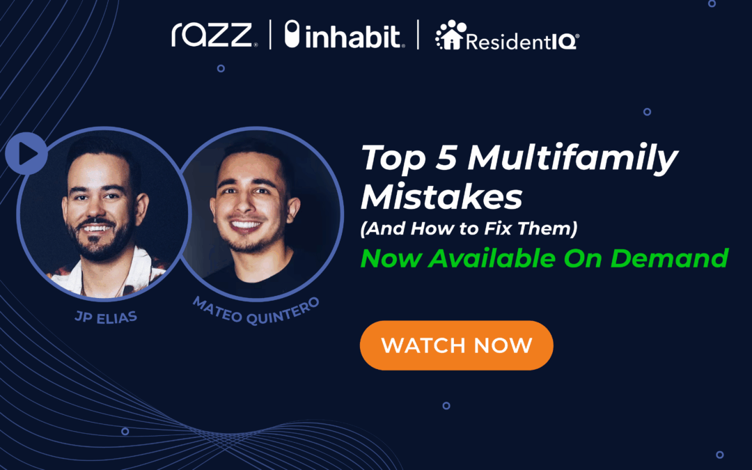 Webinar Recap: Top Multifamily Website Mistakes (and How to Fix Them)